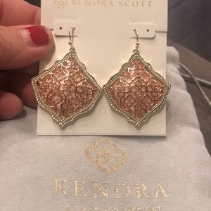 Kendra Scott Rose Gold Earrings